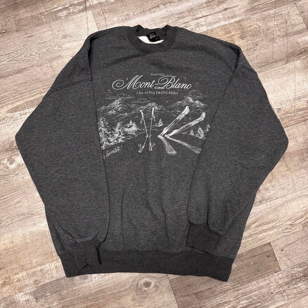 Forever-21 Women's Grey Jumper